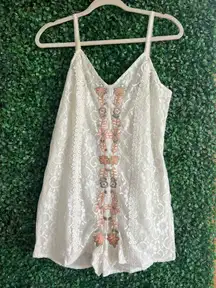 pol lace romper