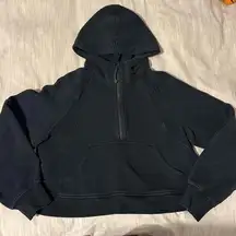 Lululemon Athletica Scuba Oversized Half-Zip Fleece Hoodie