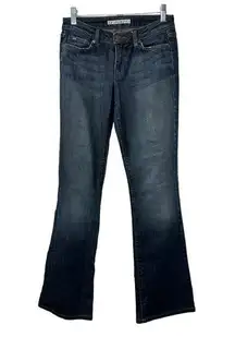 Joe's Honey Dark Rinse Flare Cut Low-Rise Jeans Women's Size 26