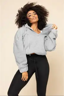 POPFLEX Active Half Zip Warmup Hoodie