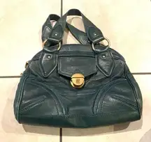 Marc By Marc Jacobs Distressed Leather Bowling Shoulder Bag