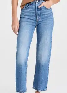 Levi’s Women's Ribcage Straight Ankle Jean Size 28