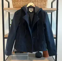 Converse One Star Heavyweight Winter Coat w/Hood & Pockets, M