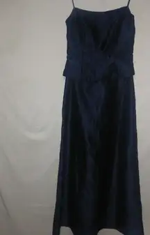 Alfred Angelo 7 Midnite Blue Formal Dress
