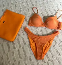 Orange Sparkle Bikini