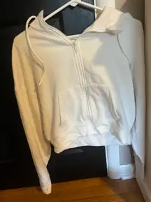 Cropped White Jacket 