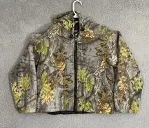 WFS Element Gear Realtree Jacket Women S Camo Outdoor Hunting Hooded Full Zip