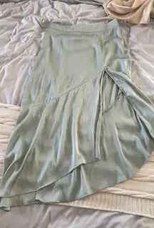 Mermaid style silk skirt 