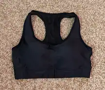 Black Sports Bra