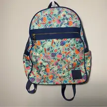 Lularoe Mint Green Floral Multi Compartment Backpack Laptop