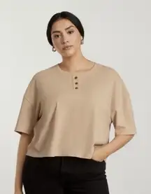 Everlane The Vintage Henley Hemp Tee