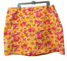 Old Navy Pixie Fitted Pull On Mini Skirt Women Size XXL Cotton Blend Preppy City