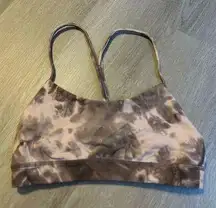 Lululemon  Purple Brown Flow Y Bra Size 4