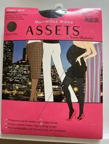 New Spanx Marvelous Mama Assets Shaping Tights in Opaque Stripe Size 1 Maternity