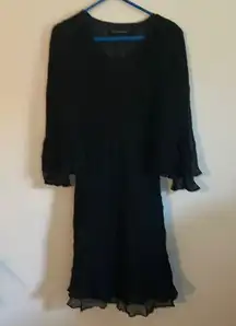 Jones New York witchy silk dress 12