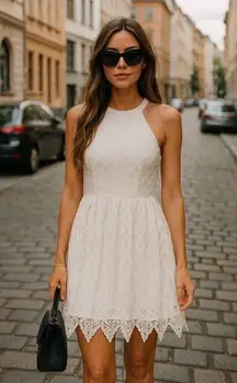 City studio lace dress August sale