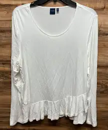 Kaari Blue large long sleeve top