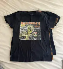 H&M Vintaged Iron Maiden Band T-shirt