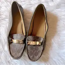 Coach  brown icon loafers 9