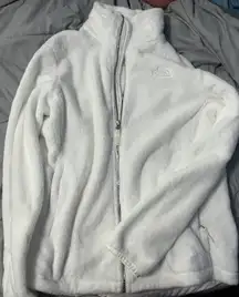 North Face Womens White fleece Jackets