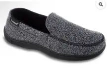 Brand New Isotoner Women's Size 8-9 Dark Charcoal Grey Slippers Memory Foam