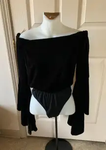 Small  Black Bodysuit