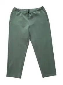 Member's Mark Women's XXL Straight Leg Pants‎ Green Sage Drawstring Knit Lounge