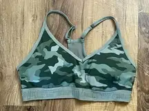 PINK Victoria Secrets Ultimate Women's Camouflage‎ Sports Bra Size Large EUC