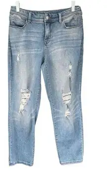 1265 Women’s Distressed Crop Stretch Jeans Size 29