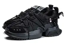 Low Top Casual Sneakers Lace Street Running Jogging Tennis Shoes Bulky Trainers