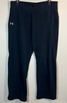 Under Armour Women’s Black Fleece Sweatpants Medium Base Layer