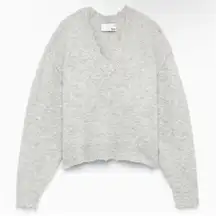 Aritzia Wilfred Krause V-Neck Sweater Wool Blend Size 1