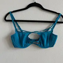 agent provocateur blue Turquoise liza bra