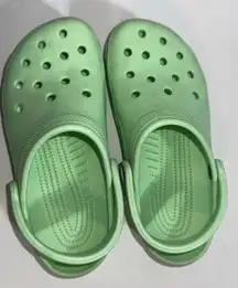 Crocs Classic Clog Sandals Green Unisex Waterproof Gorpcore Shoes Slippers M5 W7