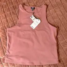 Express high neck body contour tank