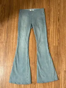 Free People We the Free Flare Leg Denim Jeans Size 26