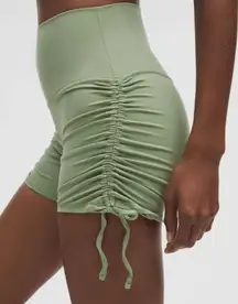 Lululemon Align Ruched Short 4" Desert Green - Size 12