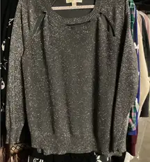 Michael Kors Shimmering Gray Sweater