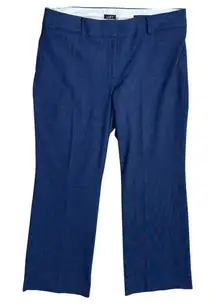 Loft Julie Trouser Blue Size 14 Short Dress Slack Pants Workwear Office