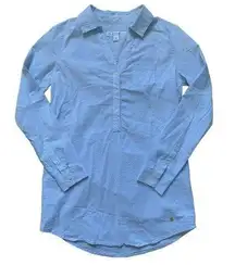 Southern Tide Blue & White Button Down Shirt XS