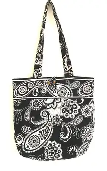 Vera Bradley large paisley shoulder tote