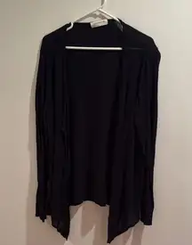 Jones New York Sport Black Classic Cardigan Sweater