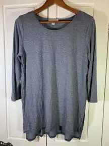 Amour Vert Top Women's Large Coastal‎ Grandma Office Stretch Lagenlook Made USA