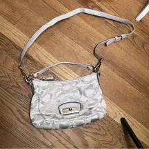 Coach y2k vintage Silver and Shoulder Bag crossbody