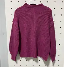 Rachel Zoe fuchsia sweater size XS