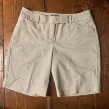 Express Flat front Editor Shorts Khaki size 2 Y2K 2000s
