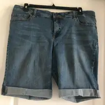 Denim Jean Shorts Size 18