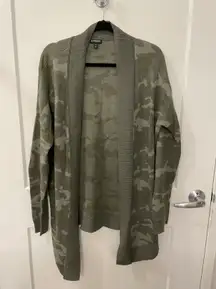 Camo Cardigan