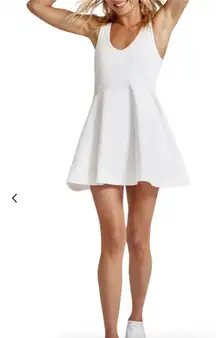 NWT Beyond Yoga Spacedye Movement dress white size XS