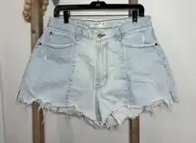 Abercrombie and Fitch‎ Cutoff Shorts High Rise Curve Love Size 30 Waist